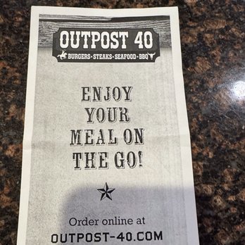 Outpost 40 - Menu - Burgers Near Me - Schaghticoke, New York