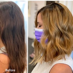 Avant Garde Salon - What a beautiful change! Color Correction, Haircut & Style