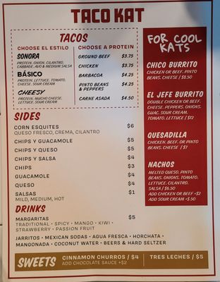 Menu photo 4 Taco Kat Orlando, FL Menu photo 4 Taco Kat Orlando, FL