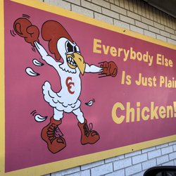 Charlie's Fried Chicken - When you see this sign, you are next in line to place your drive through order.