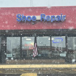 It's a cold snowy day and Tim is open for business.