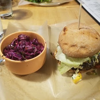 Bites and Pints Gastro Pub - Surf and Turf Burger with Asian Slaw - Gastropubs Near Me - Greensboro, North Carolina Bites and Pints Gastro Pub - Surf and Turf Burger with Asian Slaw - Gastropubs Near Me - Greensboro, North Carolina