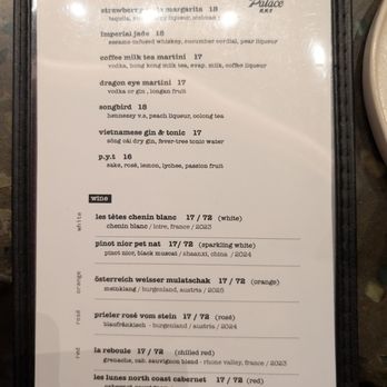 Phoenix Palace - Drink Menu - Cantonese Near Me - New York, New York Phoenix Palace - Drink Menu - Cantonese Near Me - New York, New York