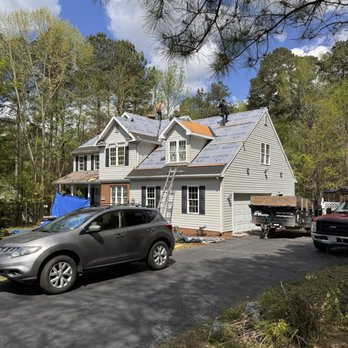 A Plus Roofing - Laying underpayment - Roofing Near Me - Richmond, Virginia