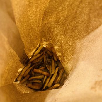 Five Guys - Extra Fries in To-Go Bag - Burgers Near Me - Baton Rouge, Louisiana