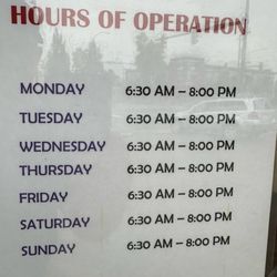 Coast & Country Diner - Hours of operation