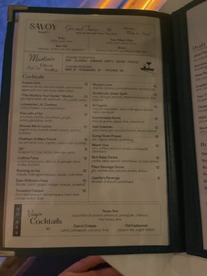 Menu photo 8 Savoy Society Savannah, GA Menu photo 8 Savoy Society Savannah, GA