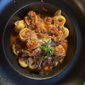 Acqua Ragazza - Beef & veal Tortellini in a ragu bolognese - Italian Near Me - Mooresville, North Carolina