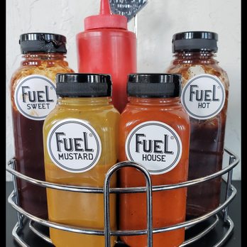 Fuel BBQ - I did really like the variety of table side sauces they had available, especially the Mustard. - Barbeque Near Me - Sanford, Florida
