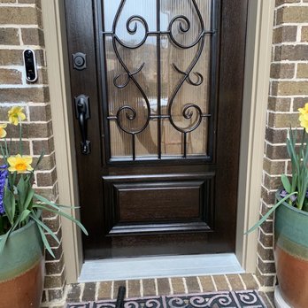 Sturdy Doors Refinishing - Front Door - Painters Near Me - Dallas, Texas Sturdy Doors Refinishing - Front Door - Painters Near Me - Dallas, Texas