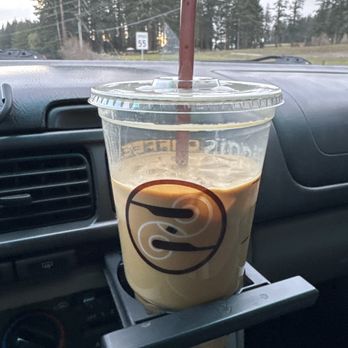Ziggi's Coffee - Example of an overpriced iced Americano. - Coffee & Tea Near Me - Sherwood, Oregon Ziggi's Coffee - Example of an overpriced iced Americano. - Coffee & Tea Near Me - Sherwood, Oregon