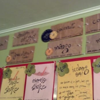 The Bent Spoon - 2012-06-15 menu - Ice Cream & Frozen Yogurt Near Me - Princeton, New Jersey