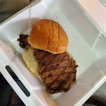 Hooters - Saddest Ribeye Sandwich I have ever seen. #hooters - Sports Bars Near Me - Melrose Park, Illinois