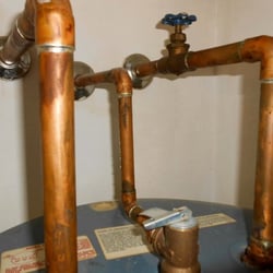 On The Money Home Inspection Services - Improper PRV connection can lead to your hot water tank literally exploding.