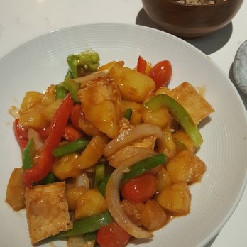 Eastern Peak - Sweet and sour tofu stir fry - Asian Fusion Near Me - Nashville, Tennessee