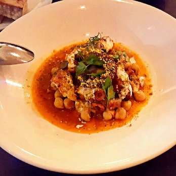 Union - Braised octopus with chickpeas, yogurt and dukkah $22 - Italian Near Me - Pasadena, California