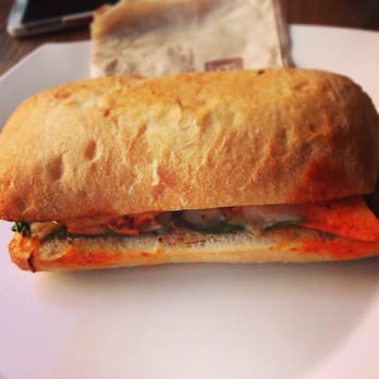 Caffébene - Spicy chicken sandwich - Coffee & Tea Near Me - Boston, Massachusetts