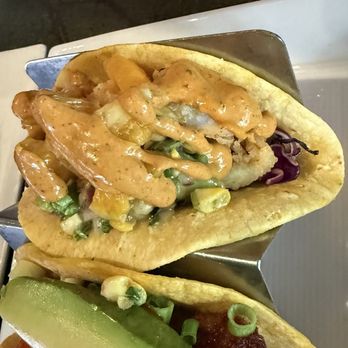 Tequila & Taco - The fried calamari taco(top) - Tacos Near Me - Alexandria, Virginia Tequila & Taco - The fried calamari taco(top) - Tacos Near Me - Alexandria, Virginia