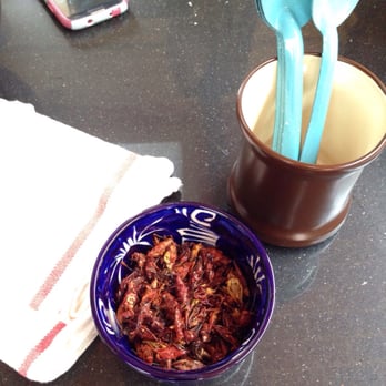Casa Jacaranda - Chapulines! Yum! - Cooking Classes Near Me