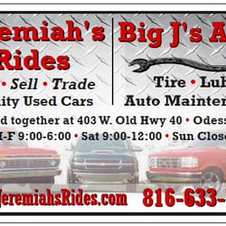 Jeremiah's Rides - Our Logo