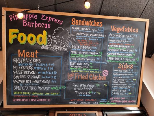 Menu photo 8 Pineapple Express Barbecue Montclair, NJ