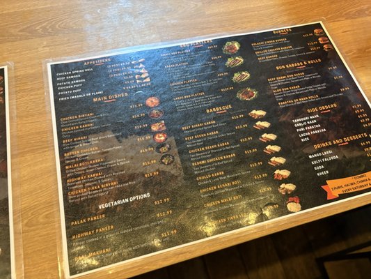 Menu photo 1 Kolachi Kitchen Canton Township, MI
