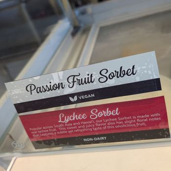 Sweet Aloha Ice Cream - 2 of my favorite sorbets - Shaved Ice Near Me - Davie, Florida