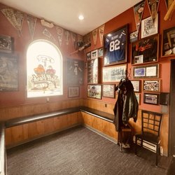 Ballpark Restaurant - Love the walls!!