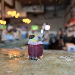 The Post At Lamar Park - Vodka blueberry martini