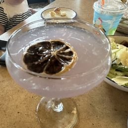 Lavender martini