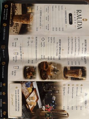 Menu photo 1 Rauda Cafe Queens, NY Menu photo 1 Rauda Cafe Queens, NY