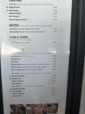 Menu photo 2 Deep Cove Osaka Sushi North Vancouver, BC Menu photo 2 Deep Cove Osaka Sushi North Vancouver, BC
