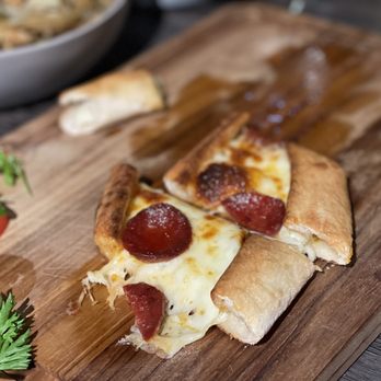 Truva Turkish Kitchen - Turkish Pepperoni Flatbread - Turkish Near Me - Cincinnati, Ohio Truva Turkish Kitchen - Turkish Pepperoni Flatbread - Turkish Near Me - Cincinnati, Ohio
