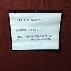 Kaplan Juan B MD - Office Hours