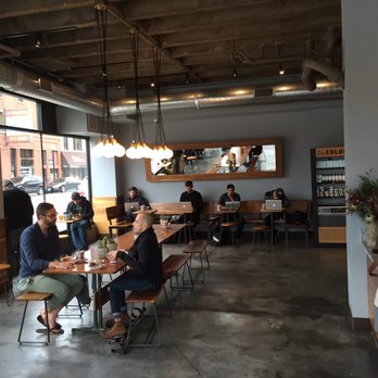 La Colombe Coffee Workshop - Hip decor, but seating hurt my hips :-( - Coffee & Tea Near Me - Chicago, Illinois La Colombe Coffee Workshop - Hip decor, but seating hurt my hips :-( - Coffee & Tea Near Me - Chicago, Illinois
