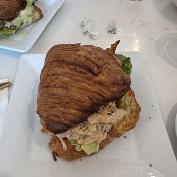 The Bekery - Chicken salad sandwich. So flakey & delicious - Cafes Near Me - Lake Charles, Louisiana The Bekery - Chicken salad sandwich. So flakey & delicious - Cafes Near Me - Lake Charles, Louisiana