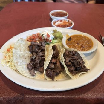 Ay Jalisco - Tacos Al Carbon Platter - Tex-Mex Near Me - Gaithersburg, Maryland