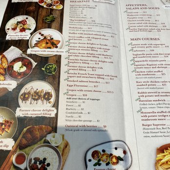 Flourish Cafe - Part of the menu - Cafes Near Me - Holland, Pennsylvania
