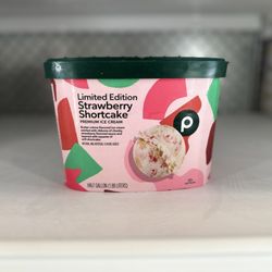 Publix Super Market - Delray Beach - Strawberry Shortcake Ice Cream.