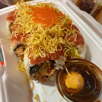 Sushi Bear - Holy Cow tempura roll - Sushi Bars Near Me - Tustin, California Sushi Bear - Holy Cow tempura roll - Sushi Bars Near Me - Tustin, California