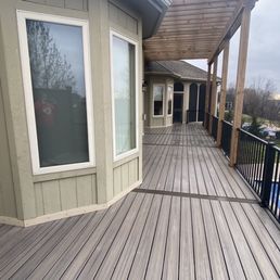 Deck remodel and addition.