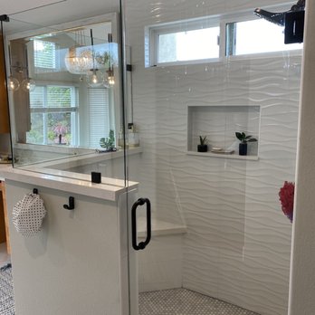 Surface Tempo - Master shower - Flooring Near Me - Irvine, California Surface Tempo - Master shower - Flooring Near Me - Irvine, California