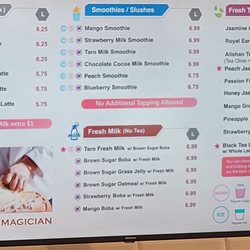 Mr. Sun - Pleasanton - Menu display 1