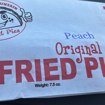 Fried Pie Shack - Peach fruit pie - Desserts Near Me - Oklahoma City, Oklahoma