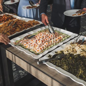 Cham Sa Rang House - a buffet of food being served - Korean Near Me - Atlanta, Georgia