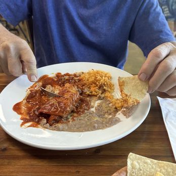 Frank's Mexican Restaurant - Chicken enchilada plate. - Mexican Near Me - Prescott, Arizona Frank's Mexican Restaurant - Chicken enchilada plate. - Mexican Near Me - Prescott, Arizona