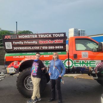 Joyride Nashville - Standing by the monster  truck - Historical Tours Near Me - Nashville, Tennessee