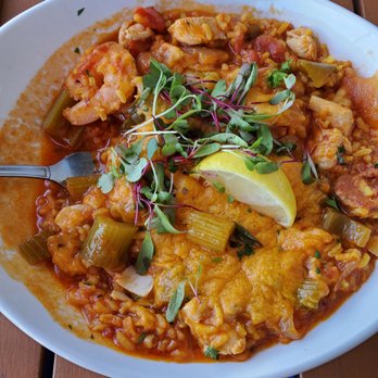 The Reef - Jambalaya. Great flavor and mildly spicy. - Seafood Near Me - Saint Augustine, Florida The Reef - Jambalaya. Great flavor and mildly spicy. - Seafood Near Me - Saint Augustine, Florida