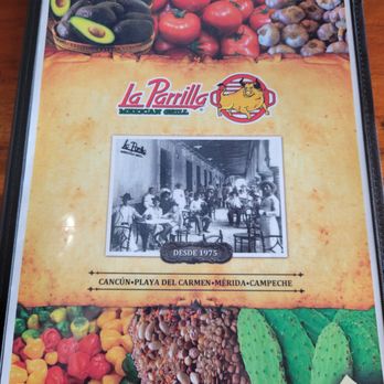 La Parrilla - The menu that has a lot of choices - Mexican Near Me - Cancún, ROO La Parrilla - The menu that has a lot of choices - Mexican Near Me - Cancún, ROO