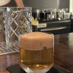 Pioneer - New york sour, in the fall menu